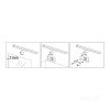 Kinkiet LED LUMIREFLECT 10W 4000K czarny Kobi Design